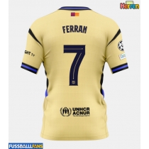 Barcelona Ferran Torres #7 Auswärtstrikot 2025-26 Kurzarm